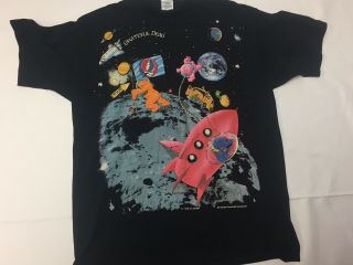 1995 Vintage Standing On The Moon Grateful Dead Tour Band Size Xl