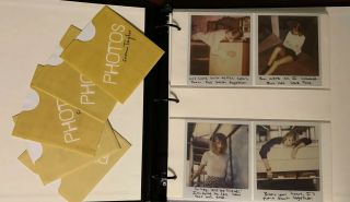 Complete Taylor Swift Polaroid Photo Album From 1989