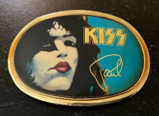 Paul Stanley Vintage 1977 Pacifica Belt Buckle Kiss