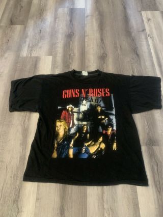 Guns N’ Roses 1991 Concert Tour Vintage Tee Shirt Size Xl Brockum Axl