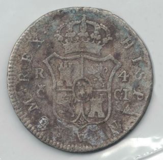 Spain Coins - 1812 Ci 4 Reales - Silver 283