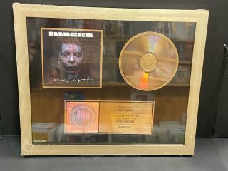 Rammstein Sehnsucht New/sealed Official Riaa Certified Gold Cd Ill - Eagle 1998