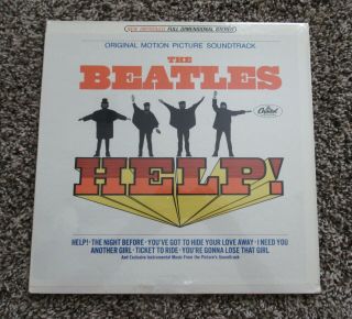 Beatles Factory 1965 U.  S.  Stereo " Help " Lp