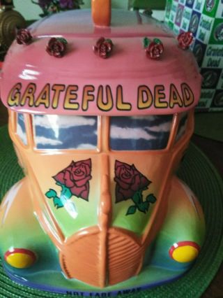 Grateful Dead Bus Cookie Jar