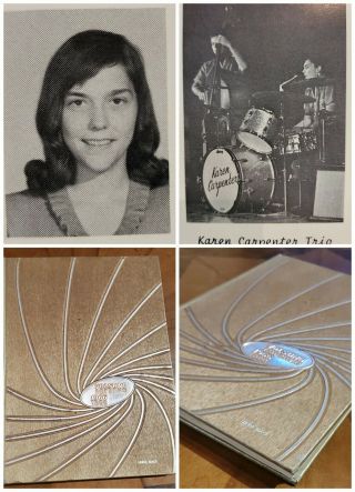 Karen Carpenter High School Yearbook 1966 The Carpenters.