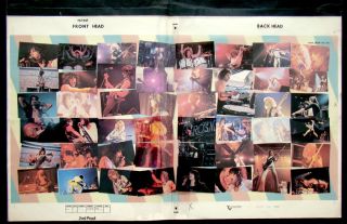Aerosmith Live Bootleg 1978 Album Cover Color Separation Proof Artwork