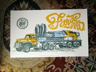 Pearl Jam Fargo Ames Bros Concert Poster Print 2003 Ap S/n
