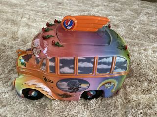 Grateful Dead Bus Cookie Jar By Vandor 3289 Of 10,  000