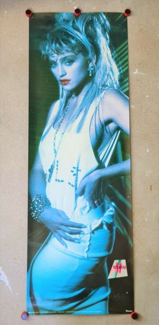 Madonna 1985 Virgin Tour Door Poster Boy Toy Official Rare