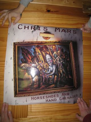 Chris Mars Poster Horseshoes And Hand Grenades The Replacements Golden Smog