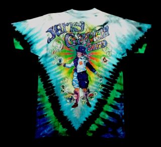 Grateful Dead Shirt T Shirt Vintage 1991 Jerry Garcia Band Magic Tie Dye Jgb L