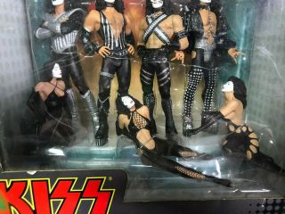 McFarlane Toys KISS Love Gun Deluxe Boxed Edition Stage Figures,  NOT 3