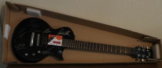 Signed Breaking Benjamin Ltd Ec - 10 Electric Guitar