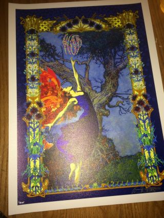 Widespread Panic Angels On High Art Print Poster Canvas Variant Test