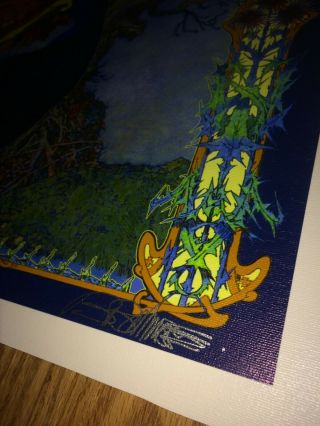 Widespread Panic Angels on High art print poster Canvas variant Test 3