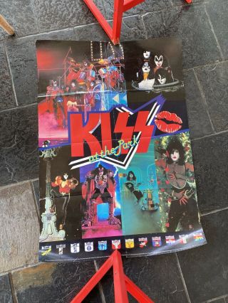 Kiss Aucoin 1980 Australian Tour Poster