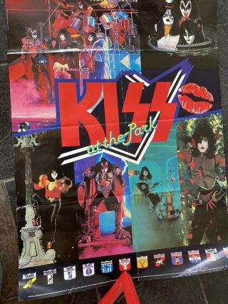 KISS AUCOIN 1980 AUSTRALIAN TOUR POSTER 2