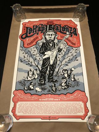 Lollapalooza Chicago 2007 Ames Bros Poster