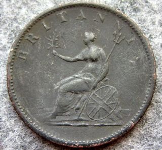 Great Britain George Iii 1806 Half 1/2 Penny Halfpenny