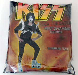 Kiss Band Ace Frehley Alive Concert Tour Spaceman Adult Costume Unworn 2009