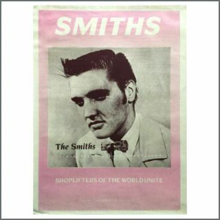 The Smiths 1987 Shoplifters Of The World Unite Promotional Poster (uk)