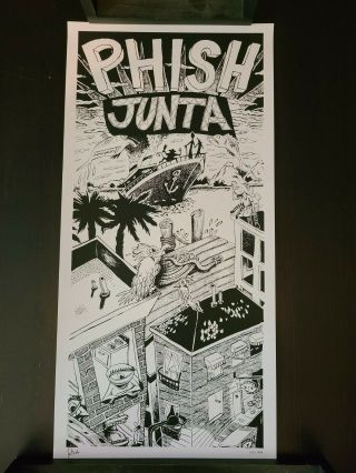 Phish Junta Jim Pollock Limited Edition 1624/1989
