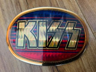 Kiss 1977 Pacifica Belt Buckle Aucoin