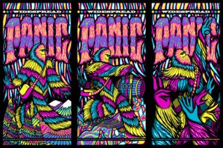 Widespread Panic 2016 Milwaukee Wi Uncut Poster Signed & Numbered /100 A/e