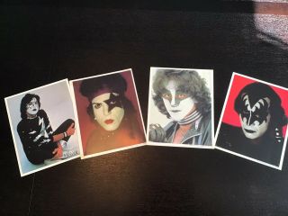Kiss Army Kit Photo Set Aucoin 1981