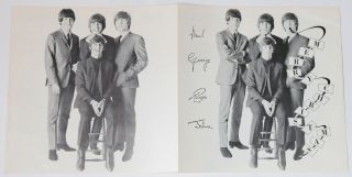 Beatles vintage 1964 UK Christmas Fan Club Flexi Disc incl.  Newsletter envelope 3