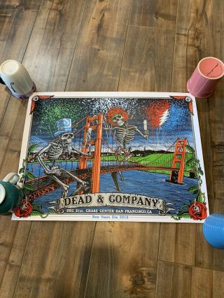 Grateful Dead And Company Vip Year’s Eve Poster