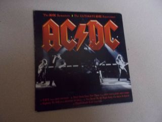 Ac/dc: Ac/dc Remasters: Ultimate Ac/dc Experience Signed Promo Cd
