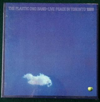 John Lennon Plastic Ono Band Live Peace.  Rare 1969 Reel To Reel Tape