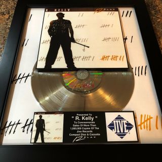 R.  Kelly 12 Play Million Record Sales Music Award Album Disc LP Vinyl 2