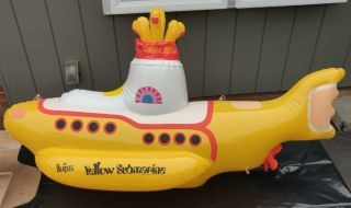 The Beatles BIG Yellow Submarine Promo Inflatable 1999 46 