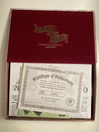 Panic at the Disco A FEVER YOU CAN ' T SWEAT OUT Limited Edition BOX SET 2