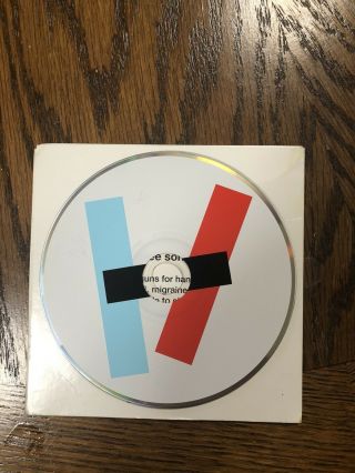 Twenty One Pilots - Three Songs EP Promo CD RARE Tyler Joseph Josh Dun FBR 3