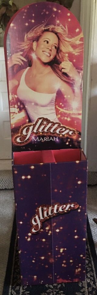 Mariah Carey Glitter Record Store Display Standee