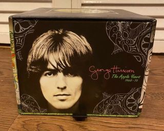 George Harrison - The Apple Years 1968 - 75 Deleted 7 - Cd,  Dvd Box Set - Rare - Ex
