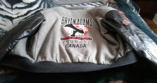 Bryan Adams Official 1992 Tour Jacket