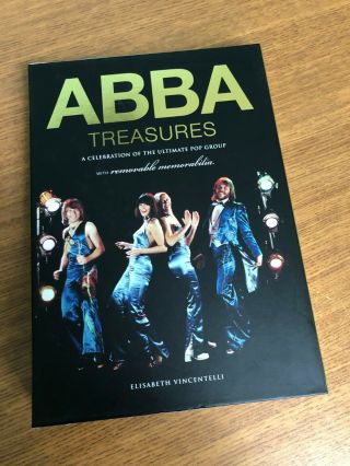 2010 Official Abba Treasures Huge Memorabilia Book Out Of Print Never Opened