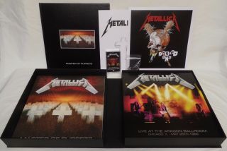 Metallica - Master Of Puppets 2017 Deluxe Box - Vinyl/cassette Only - No Cd/dvds