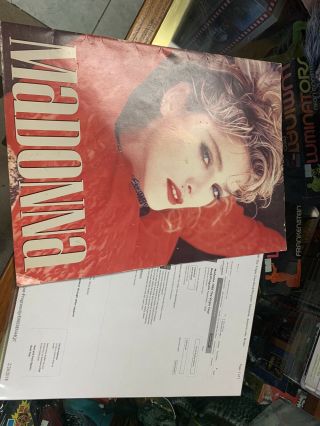 Madonna 1985 The Virgin Tour Concert Program Book Booklet -
