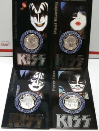 Kiss 1997 Silver Coin Set