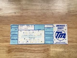 Nirvana Mudhoney Concert Ticket 1991