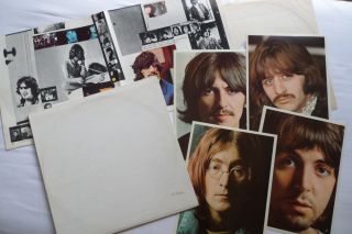 The Beatles_1968_1st Press_white Album_lp Photos & Poster Swbo - 101_ex