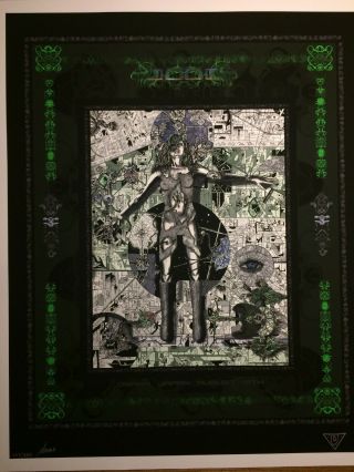 Tool Japan 2006 Concert Poster Orig Signed Numbered Edition Macrae 247/350