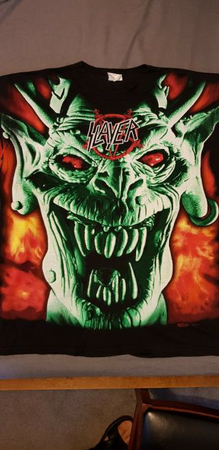 Slayer - Full Print Rare Tshirt