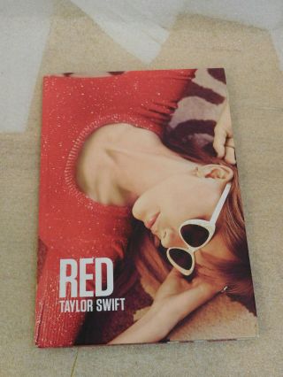Taylor Swift Red Album Photo Book Rare Collector 
