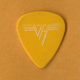 Van Halen 1984 Concert Tour Vintage Eddie Van Halen Signature Stage Guitar Pick